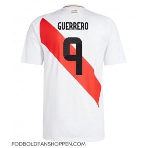 Peru Paolo Guerrero #9 Hjemmebanetrøje Copa America 2024 Kortærmet